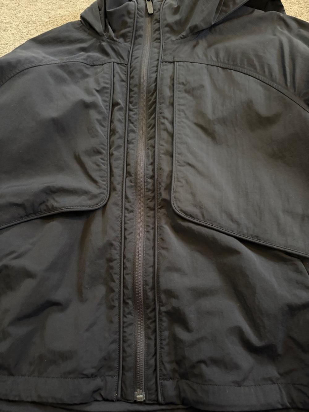 lululemon athletica Black Hooded Utility Jacket - Picture 7 of 7